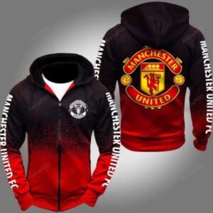 Manchester United FC Men and Women 3D Hoodie Zip Up Hoodie Manchester United FC 3D Shirt Manchester United FC 3D All Over Printed Shirt - f70f934cdbe1
