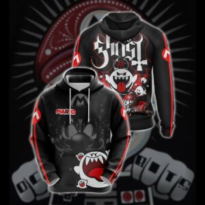 Mario Boo Ghost Unisex 3D Hoodie All Over Print Hoodie1132 - c38e2679ba84