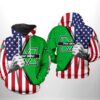 Marshall Thundering Herd NCAA US Flag 3D Printed Hoodie/Zipper Hoodie - f9b67b178b68