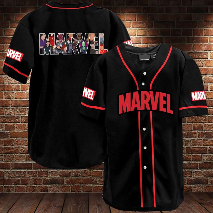 Marvel Baseball Jersey Shirt Marvel Baseball Jersey Shirt