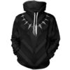 Marvel Black Panther 3D Printed Hoodie/Zipper Hoodie - 8cc68a89d58f