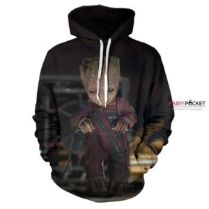 Marvel Guawordians of the Galaxy Groot 3D Hoodie For Men Women All Over 3D Printed Hoodie - f0714ad02e46
