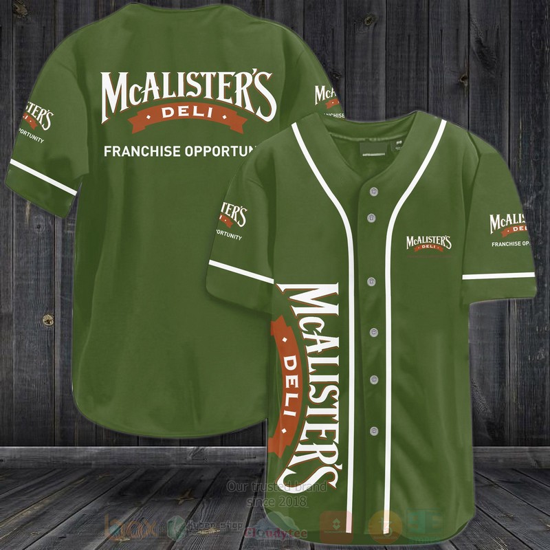 Mcalister’S Deli Baseball Jersey Shirt Mcalister’S Deli Baseball Jersey Shirt