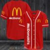 Mcdonald’S Red Baseball Jersey