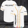 Mclaren Formula 1 Team White Baseball Jersey