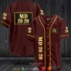 Md 20 20 Baseball Jersey Shirt