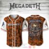 Megadeth 35 Years Of Megadeth Est Est 1983 2018 Baseball Jersey Shirt