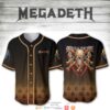 Megadeth Band Baseball Jersey