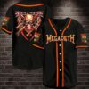 Megadeth Baseball Jersey Shirt