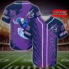 Melbourne Storm Nrl Personalized Baseball Jersey
