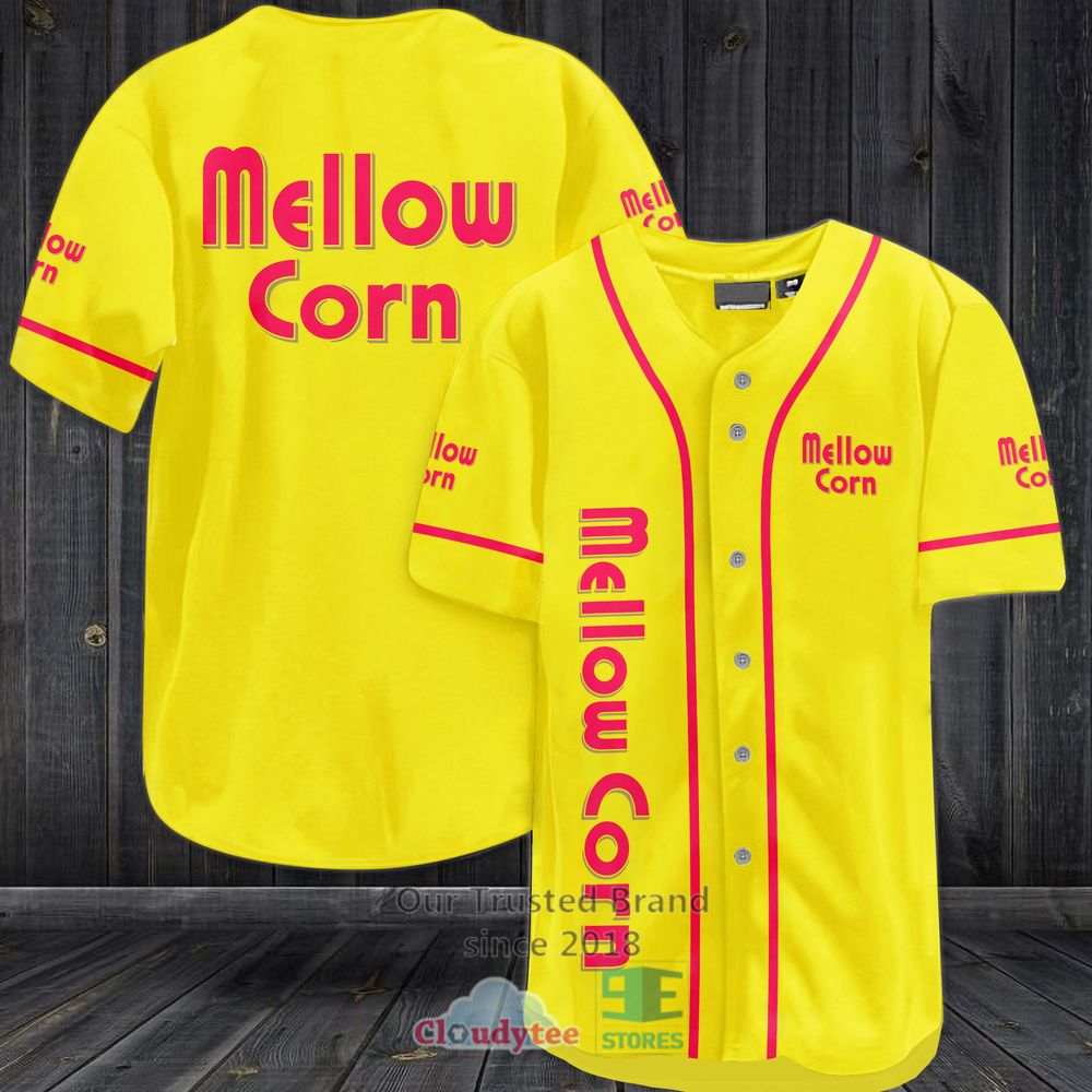 Mellow Corn Baseball Jersey Shirt Mellow Corn Baseball Jersey Shirt