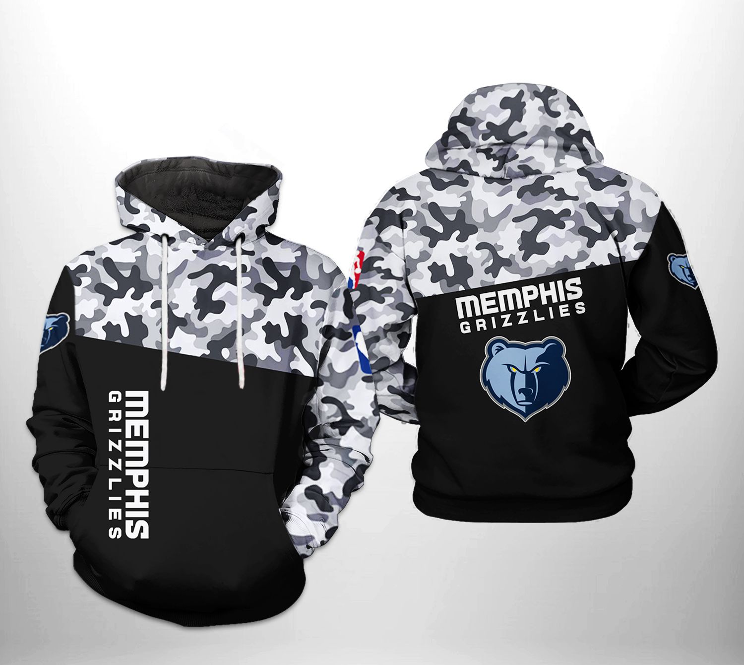 Memphis Grizzlies NBA Camo Veteran Team 3D Printed Hoodie/Zipper Hoodie - 10aa4da660df Memphis Grizzlies NBA Camo Veteran Team 3D Printed Hoodie/Zipper Hoodie - 10aa4da660df