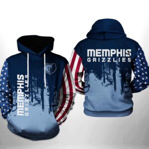 Memphis Grizzlies NBA Team US 3D Printed Hoodie/Zipper Hoodie - ab0377735dc5