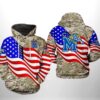 Memphis Tigers NCAA US Flag Camo Veteran 3D Printed Hoodie/Zipper Hoodie - 785d56fac1d2