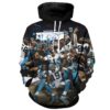 Men / Women Carolina Panthers 3D Hoodie - 5d02b27405bf