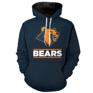 Men / Women Chicago Bears 3D Hoodie - 1520122e62a2