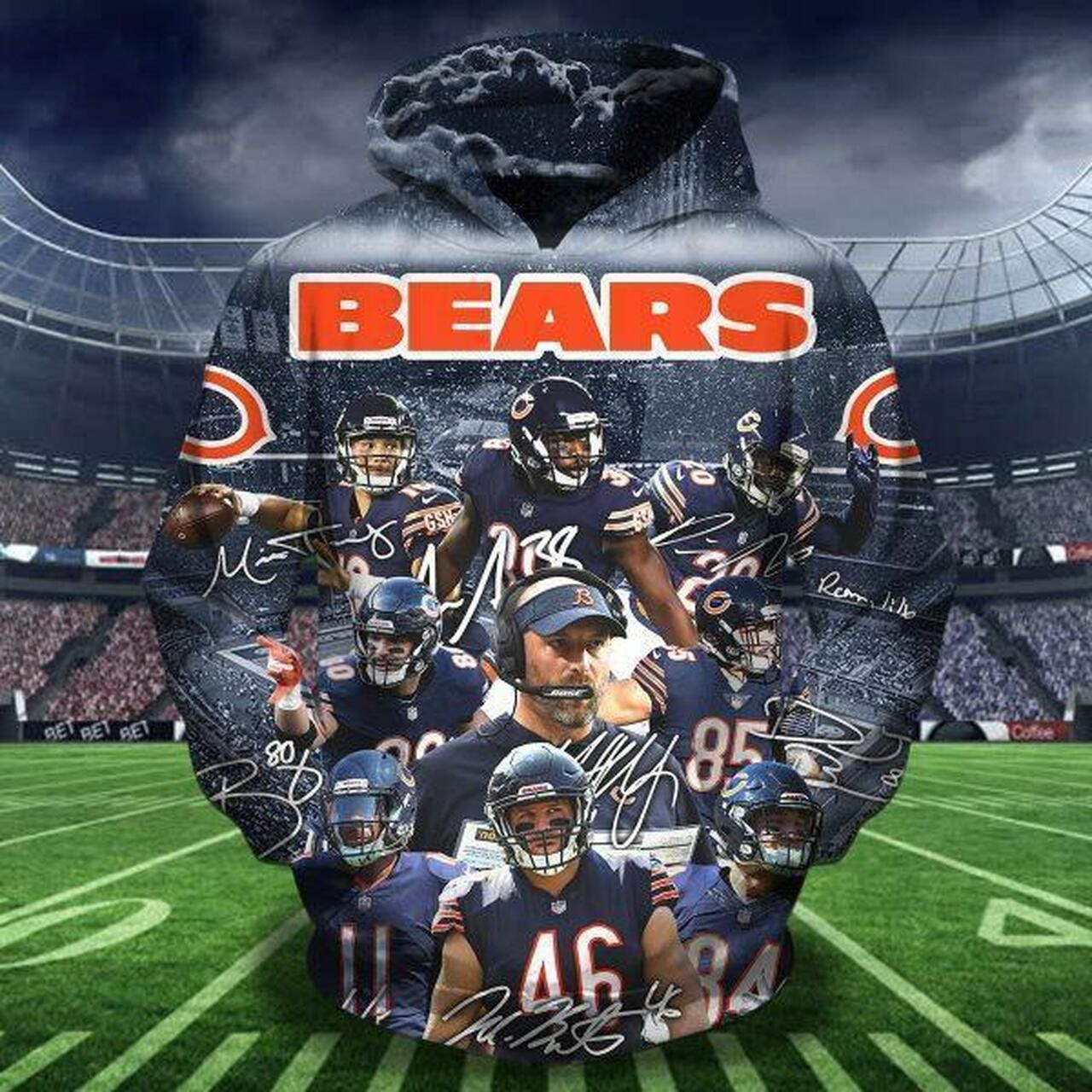 Men / Women Chicago Bears 3D Hoodie - 692e30899b9f Men / Women Chicago Bears 3D Hoodie - 692e30899b9f