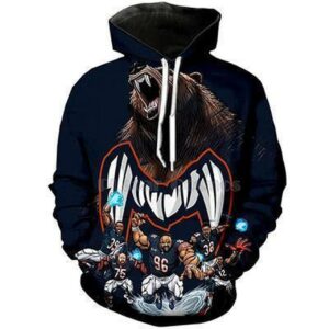 Men / Women Chicago Bears 3D Hoodie - 80e35c8ed5f9