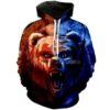 Men / Women Chicago Bears 3D Hoodie - b5d61267fb95