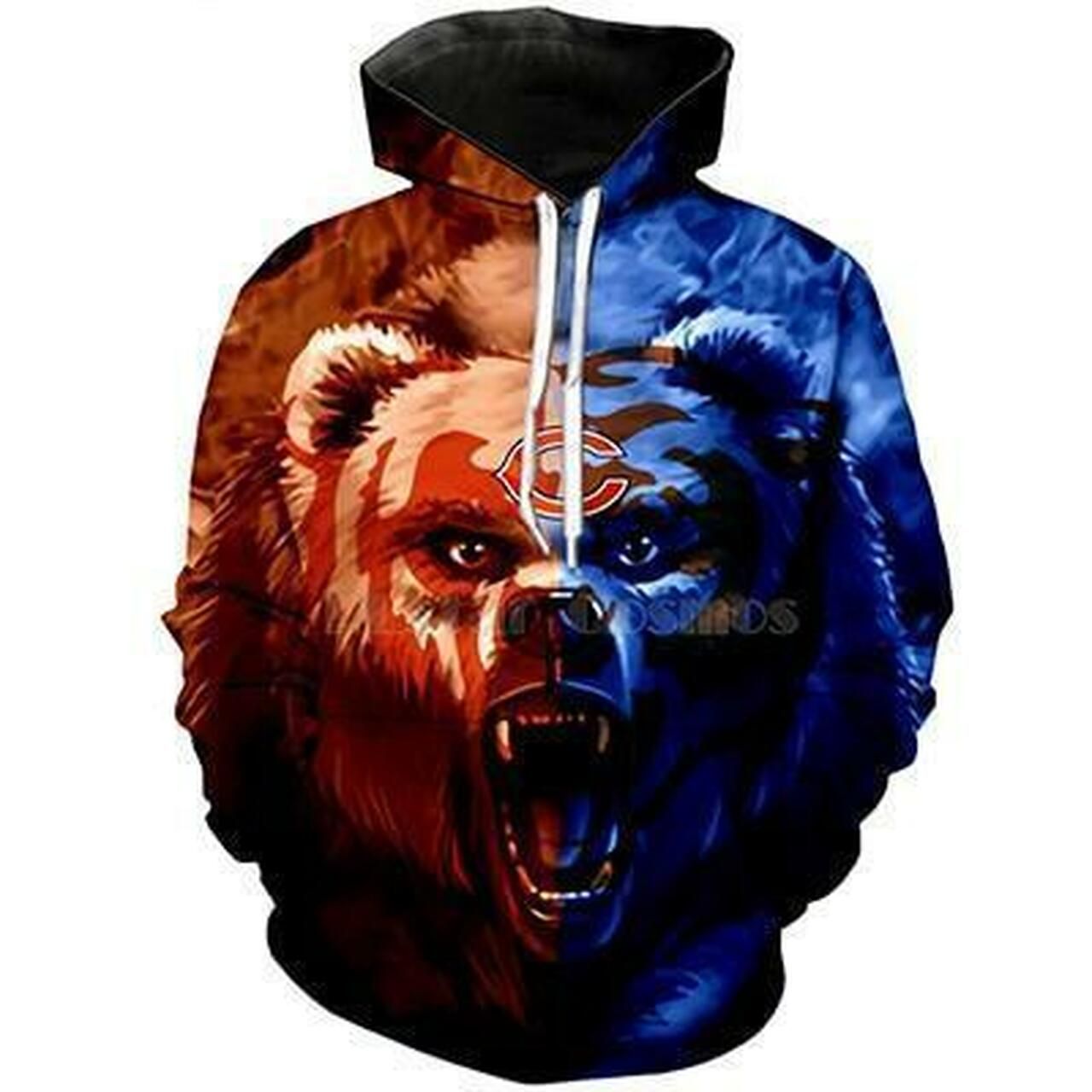 Men / Women Chicago Bears 3D Hoodie - b5d61267fb95 Men / Women Chicago Bears 3D Hoodie - b5d61267fb95