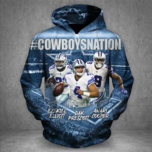 Men / Women Dallas Cowboys 3D Hoodie - b8f93d0844e9