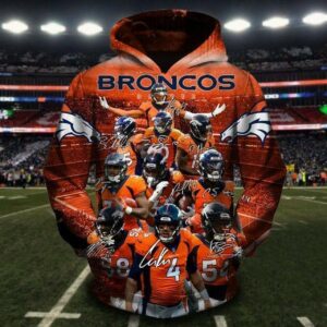 Men / Women Denver Broncos 3D Hoodie - 17d13792400e