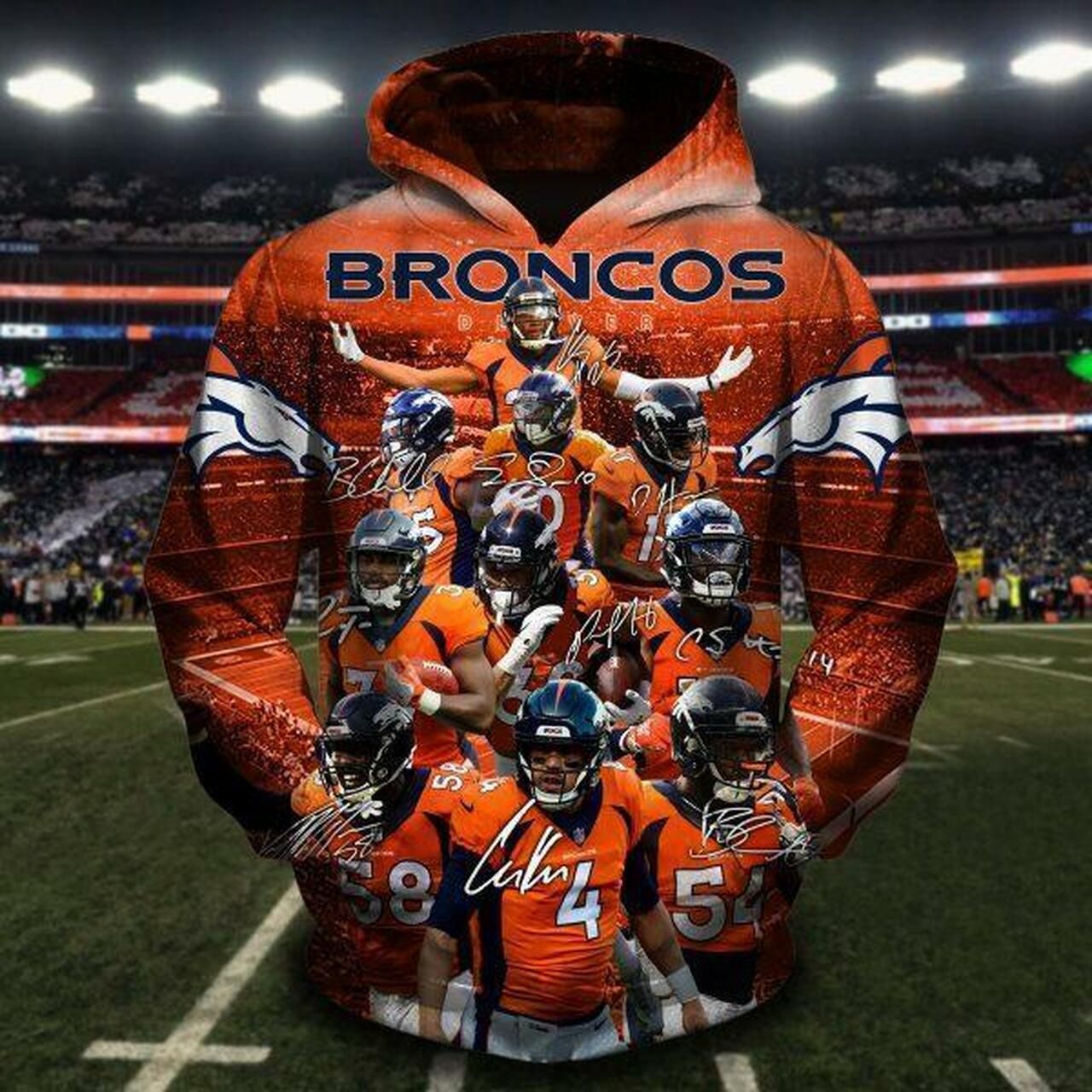 Men / Women Denver Broncos 3D Hoodie - 17d13792400e Men / Women Denver Broncos 3D Hoodie - 17d13792400e