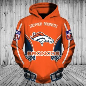 Men / Women Denver Broncos 3D Hoodie - 47673c7967da