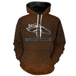 Men / Women Denver Broncos 3D Hoodie - e8f00be3be47