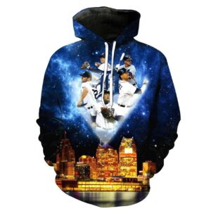 Men / Women Detroit Tigers All Over Print 3D Hoodie - 3962f4458896