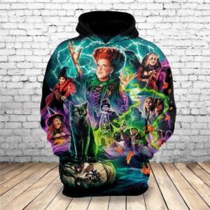 Men / Women Hocus Pocus Horror Movies 3D Hoodie - 7fea980bd3f3