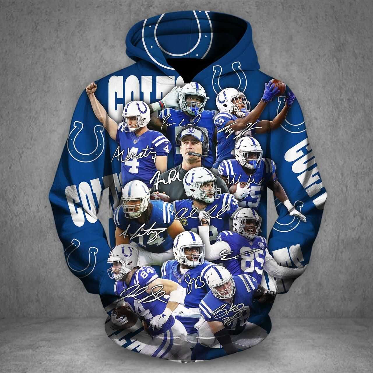 Men / Women Indianapolis Colts 3D Hoodie Men / Women Indianapolis Colts 3D Hoodie
