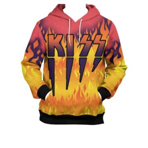 Men / Women Kiss Band 3D Hoodie