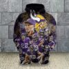 Men / Women Minnesota Vikings 3D Hoodie - 642525593e2a