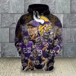 Men / Women Minnesota Vikings 3D Hoodie - 642525593e2a