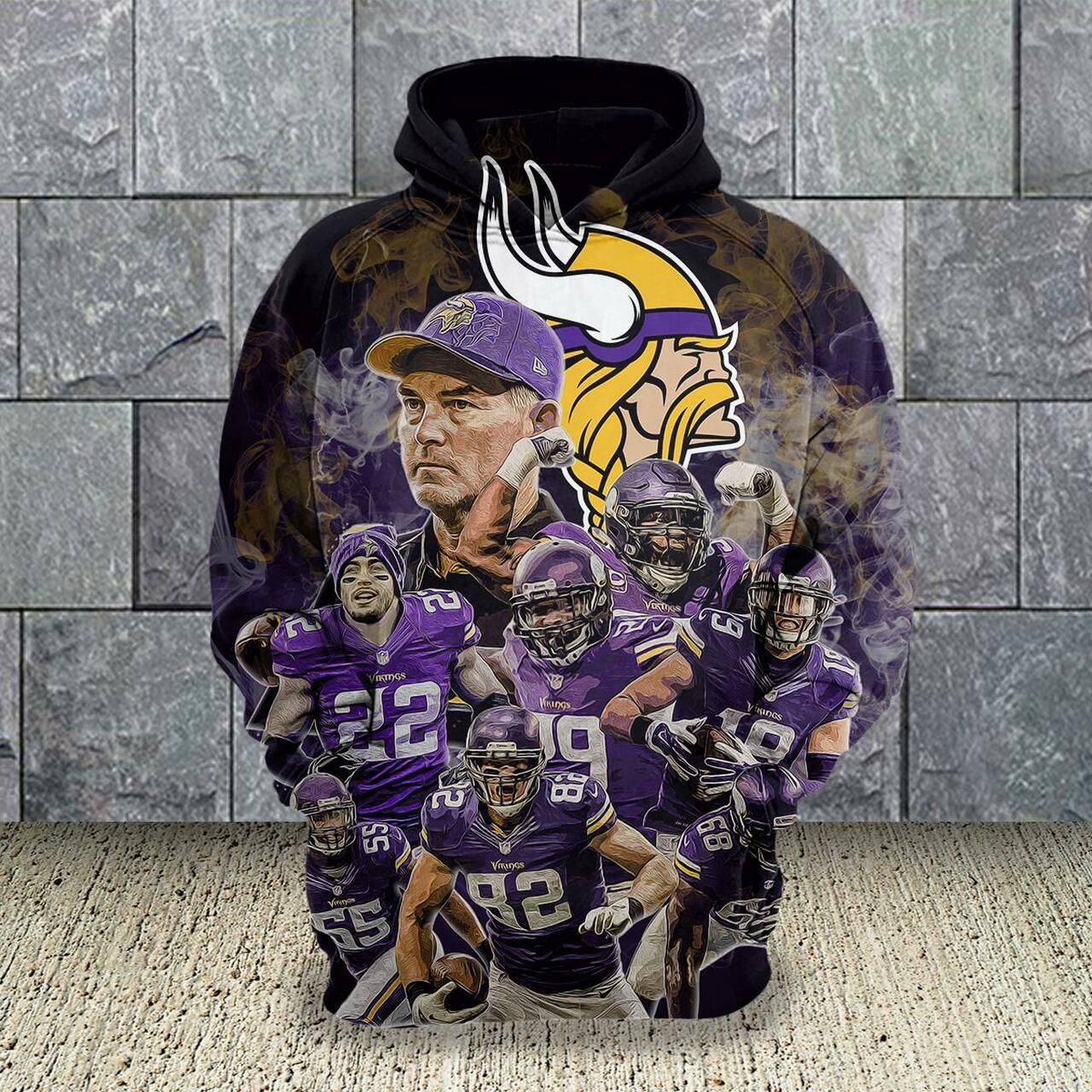 Men / Women Minnesota Vikings 3D Hoodie - 642525593e2a Men / Women Minnesota Vikings 3D Hoodie - 642525593e2a