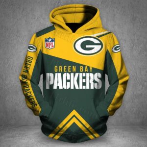 Men / Women New Design Green Bay Packers 3D Hoodie - 64f23e3ab651