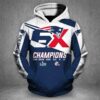 Men / Women New Design New England Patriots Super Bowl Champions 3D Hoodie - 1b1b39c7c13e