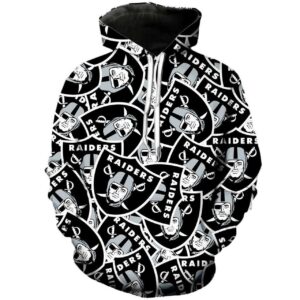 Men / Women Oakland Raiders 3D Hoodie - 32b217199cb6