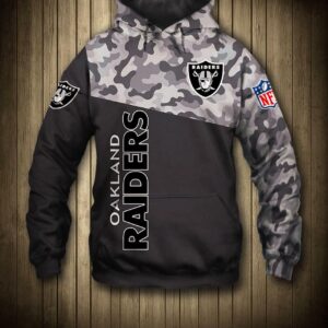 Men / Women Oakland Raiders 3D Hoodie - 5b758f54037c