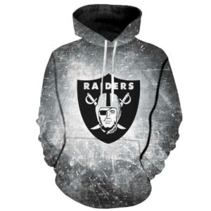 Men / Women Oakland Raiders 3D Hoodie - 791bff185abf