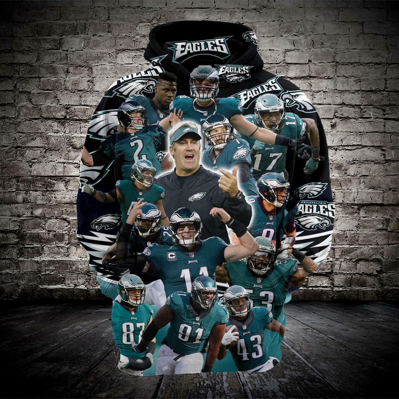 Men / Women Philadelphia Eagles 3D Hoodie - e38d1805bc1c Men / Women Philadelphia Eagles 3D Hoodie - e38d1805bc1c