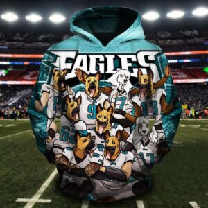 Men / Women Philadelphia Eagles 3D Hoodie - e4b95b63d30c
