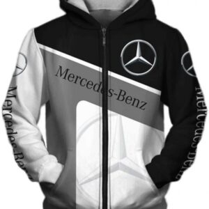 Mercedes Benz 3D Printed Hoodie/Zipper Hoodie - e9f8a000fb1e
