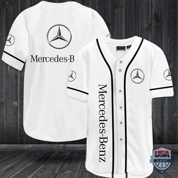 Mercedes Benz Baseball Jersey Shirt Mercedes Benz Baseball Jersey Shirt