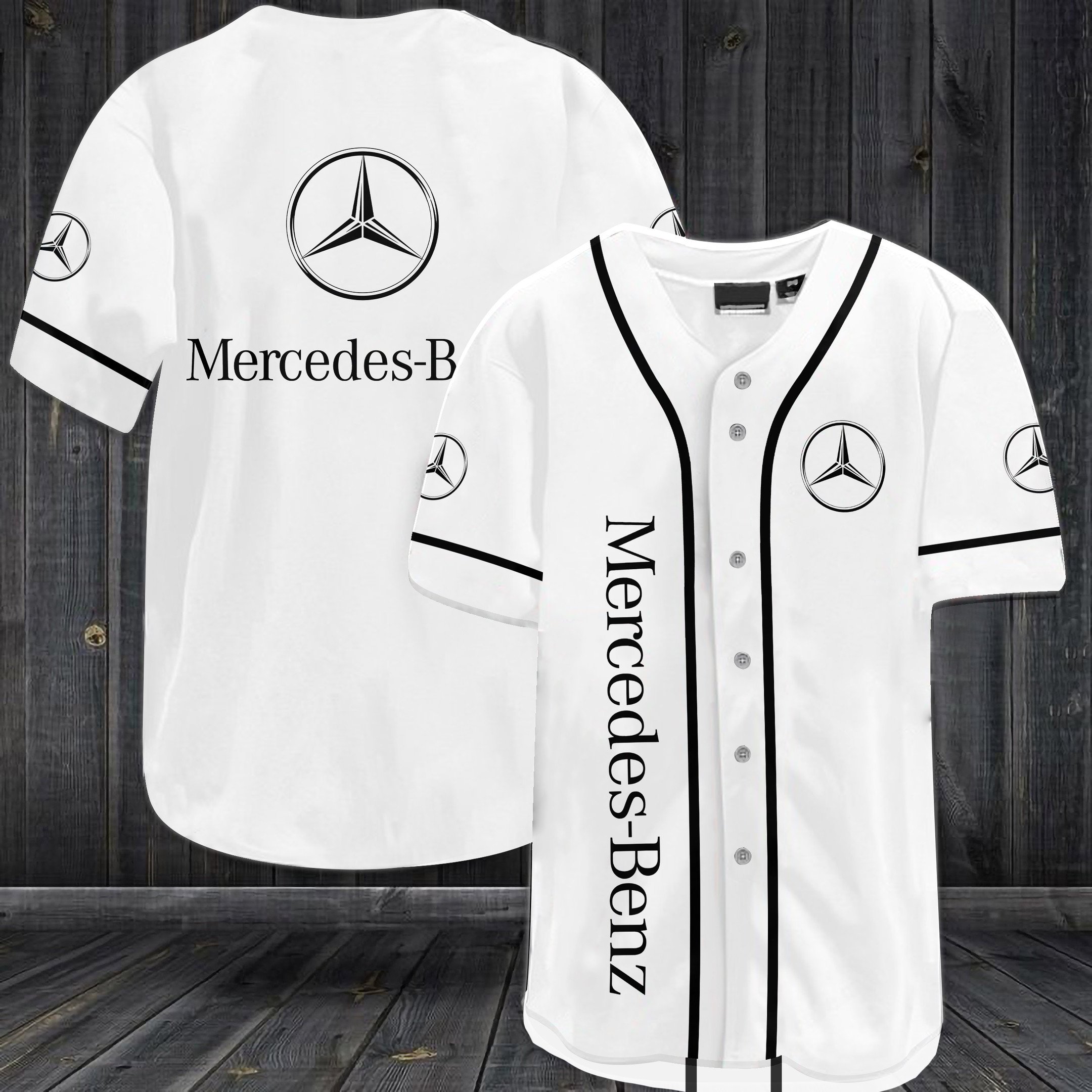 Mercedes-Benz Baseball Jersey Mercedes-Benz Baseball Jersey