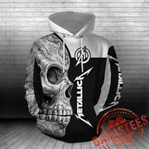 Metallica Band Skull Pullover And Zippered Hoodies Custom 3D Graphic Printed 3D Hoodie All Over Print Hoodie For Men For Women - fb4776eff1f2