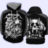 Metallica Skull Combatant 3D Hoodie For Men For Women Metallica All Over Printed Hoodie. Metallica 3D Full Printing Shirt - aab19714371c