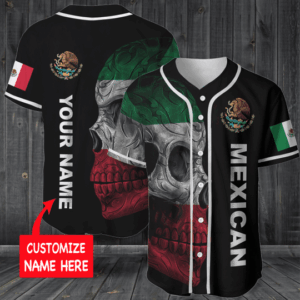 Mexican Baseball Jersey Custom Name