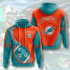 Miami Dolphins 3D Hoodie - 02f7eddbfa2d